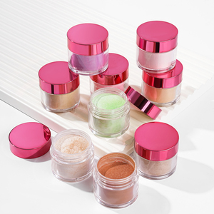 Profesional brillo acrílico polvo vendedores a granel Etiqueta Privada personalizado desnudo uñas acrílico polvos al por mayor cubierta Rosa 2oz - Product Image 1