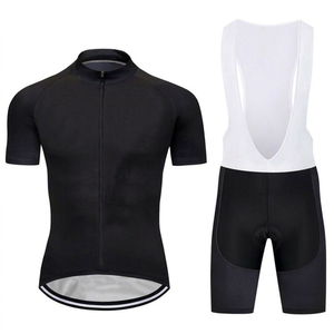 Conjuntos de Jersey de Ciclismo de Diseño Personalizado OEM, Ropa Deportiva de Tallas Grandes para Hombre, Impresión por Transferencia de Calor, Ropa de Ciclismo Express - Product Image 1