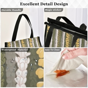 Wholesale Custom Design Puakenikeni <b>Lei</b> Flower Small Insulated Cooler Bag for Outdoor Hawaii Portable Cooler Bag - Product Image 3