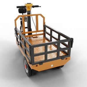 Electric <strong>Flat</strong> Car/electric <strong>Trolley</strong> Electric <strong>Flat</strong> <strong>Trolley</strong> With Seat for Cargo Carrier Transport Flatbed Car - Product Image 6