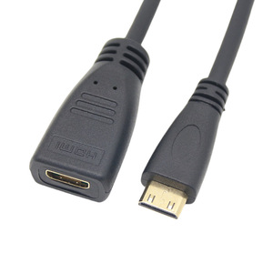 <b>Mini</b> Hdmi Male To Female Extension Cable Hdmi Interface High Definition 15cm Alloy Wire - Product Image 2