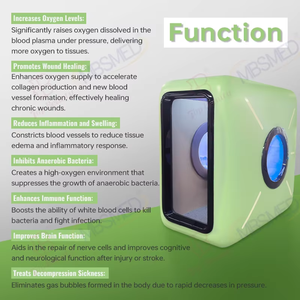 Vỏ cứng 1.5ata hyperbaric oxy buồng cho phòng khám hbot oxy buồng lặn buồng - Product Image 3