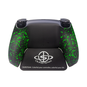 Быстрая доставка: 3D-накладка на заднюю панель контроллера PS5 (PlayStation 5) из ABS-пластика с эффектом «мягкого прикосновения», резиновая рукоятка, запчасти для ремонта - Product Image 1