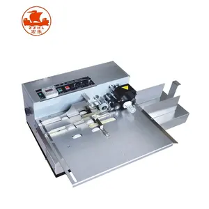 Automatic Expiry Date Batch Number Coding Machine Solid Ink Roll Date Coding Machine