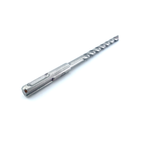 Foret à marteau en carbure de tungstène pour verre, lot de 10, tige polyvalente SDS Plus, foret central à dégagement rapide pour verre céramique