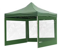 Tentes de réception robustes pour l'extérieur, 3*4,5 mètres, en tissu Oxford, imperméables, anti-UV, toutes saisons, auvent pliable carré