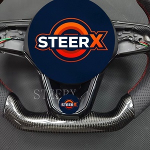 <span class=keywords><strong>Volant</strong></span> en fibre de carbone VW/Volkswagen pour Golf 8 MK8 Passat Touareg Tiguan Polo GTD MK7 MK6 <span class=keywords><strong>R</strong></span>-<span class=keywords><strong>Line</strong></span> CC Jetta - Product Image 5