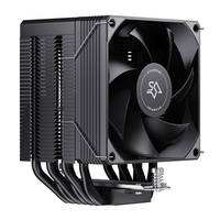 SNOWMAN Compact CPU Ventilateur De Refroidissement 120mm Profil Bas Caloduc Refroidisseur 4PIN Connecteur PWM Vitesse pour Petit Facteur De Forme PCs 5V/12VDC