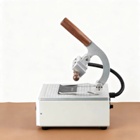 Mini machine de marquage à chaud numérique pour feuille d'or et d'argent, machine manuelle de gaufrage de logos sur cuir, machine de marquage à chaud améliorée à fente en T