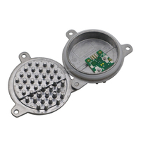 Modules de feux de jour à LED Angel Eye jaunes 63118496135 pour BMW Série 3 G20 G28 version basse 2018-2019