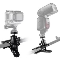 360 degrés rotule pince réglable support d'ordinateur portable support de tablette de bureau pour Gopro Hero 13 12 11 10 9 DSLR moniteur Flash lumière