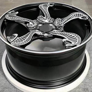 Rines de Aleación Forjada de 20 Pulgadas 5x114.3, Rines <span class=keywords><strong>Cobra</strong></span> para <span class=keywords><strong>Shelby</strong></span> <span class=keywords><strong>Cobra</strong></span> - Product Image 2