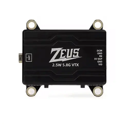 HGLRC ZEUS VTX PRO2.5Wハイパワー5.8Gビデオ画像伝送40CH VTX RC FPVレーシング長距離マッピング信号ドローンDIY