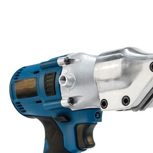 Ciseaux d'aviation portatifs sans fil 21V à batterie, sans balais, 1200W, avec capacité de coupe de 25-30mm pour tôles métalliques - Product Image 6