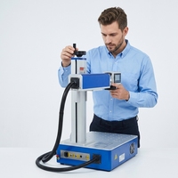 Nouvelle machine de marquage laser UV de bureau 3W 5W 10W, refroidie par air/eau, graveur pour verre, plastique, PCB, logo de précision, facile à utiliser