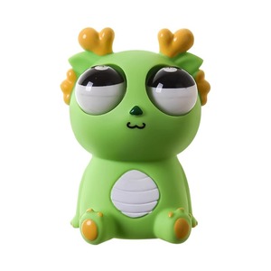 Muñeco <span class=keywords><strong>de</strong></span> Peluche Creativo <span class=keywords><strong>de</strong></span> Dragón <span class=keywords><strong>de</strong></span> Ojos Grandes Mirando a un Duende Pequeño, Juguete Antiestrés, Regalo Individual Unisex para Todos - Product Image 1