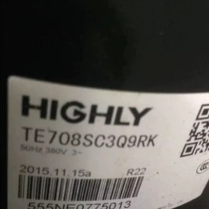 Compresseur de réfrigération HYZL TE680SC3Q9RK 5HP, pièce de climatisation pour équipement de refroidissement et de chauffage - Product Image 4
