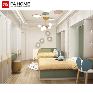 <span class=keywords><strong>Armario</strong></span> modular de madera para habitación de niños, <span class=keywords><strong>cama</strong></span> doble - Product Image 3