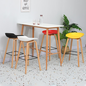 <span class=keywords><strong>Tabouret</strong></span> <span class=keywords><strong>de</strong></span> <span class=keywords><strong>bar</strong></span> moderne en <span class=keywords><strong>plastique</strong></span> <span class=keywords><strong>de</strong></span> style nordique, chaise <span class=keywords><strong>de</strong></span> comptoir à dossier haut avec repose-pieds, pieds en métal, pour îlot <span class=keywords><strong>de</strong></span> cuisine, salle à manger, pub, salon - Product Image 1