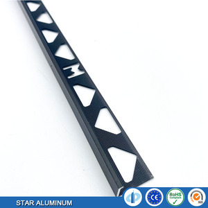 Thiết kế mới nhôm gạch TRIM hồ sơ 6063 Serie sàn phụ kiện nhôm ngói cạnh TRIM kim loại - Product Image 5