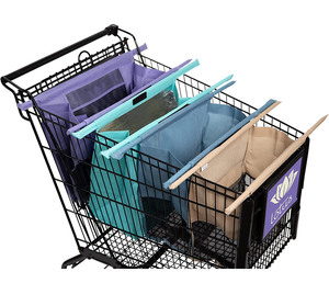 Heavy-Duty Tote Space Saving Moving Storage Shopping Cannaburs Bags Shopping Cart Bags For Groceries