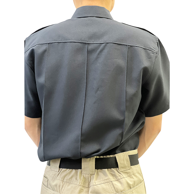 High Quality Custom Design Top Sell Uniform Workwear Black Security Uniforms Shirts