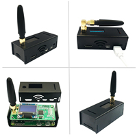 Hotspot de voz digital MMDVM Pi-Star 4,2 UHF/VHF OLED WiFi precargado Raspberry Pi Zero W carcasa de aluminio USB
