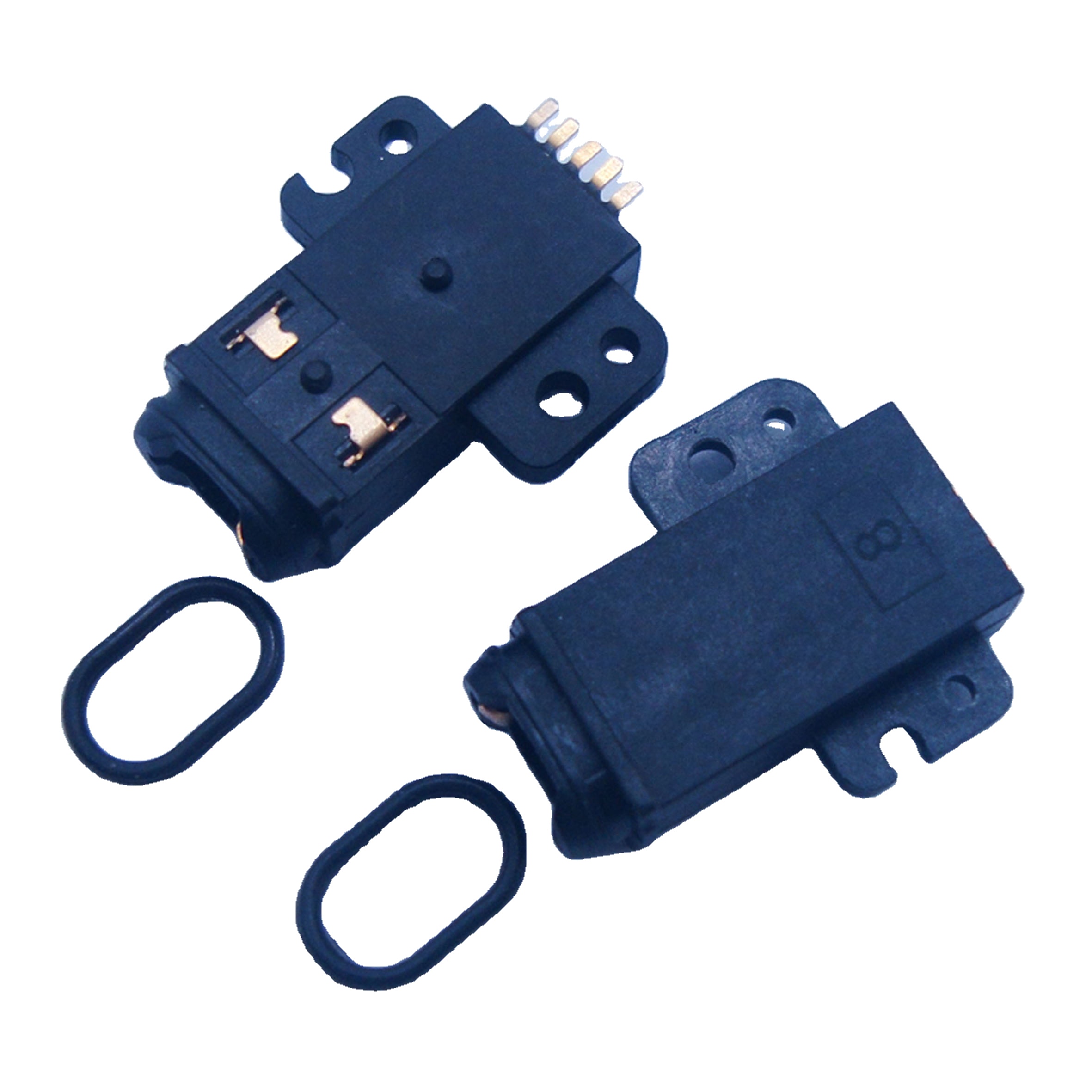 Гнездовой аудио разъем 5 pin smt smd Разъем для наушников