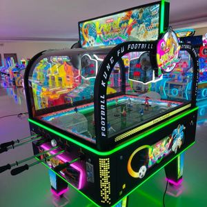 Máquina de Futbolín Arcade, Videojuego de Kung Fu, Máquina de Futbolín Interactiva que Funciona con Monedas, Apta para Familias - Product Image 5