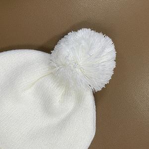 <span class=keywords><strong>Bonnet</strong></span> tricoté avec <span class=keywords><strong>pompon</strong></span>, vente en gros d'usine OEM, casquette à revers beige et blanche de haute qualité avec logo personnalisé, Gorras pour <span class=keywords><strong>homme</strong></span>, hiver - Product Image 5