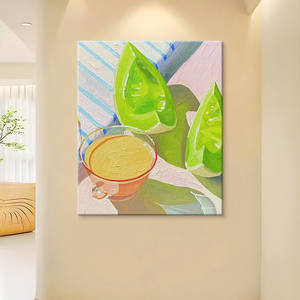 <span class=keywords><strong>Matisse</strong></span> Moderne Texture Simple Peinture À L'huile Crème De Fruits <span class=keywords><strong>Nature</strong></span> <span class=keywords><strong>Morte</strong></span> pour Salle À Manger Porche Décoratif Suspendu Art Déco Design Style - Product Image 2