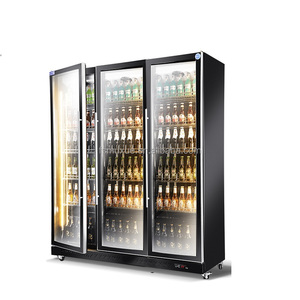 Équipement commercial de bière Station de bar à cocktails Réfrigérateur vertical Congélateur Réfrigérateur <span class=keywords><strong>multi</strong></span>-portes - Product Image 5