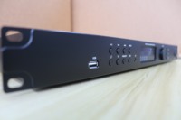Processeur audio DSP professionnel ADSP, amplificateur de voiture 4 canaux en métal, certificat CE, 96 kHz, double écho + réverbération, 15 W, USB/