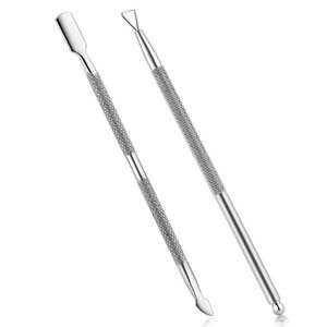 Pousse-cuticules double tête personnalisable en acier inoxydable de haute qualité, best-seller, prix de gros - Product Image 4