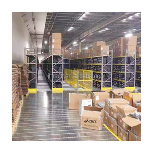 חם למכירה תעשייתי מבנה פלדה מחסן אחסון מדף כבד משרד כבד mzzanine rackking רב עם מדרגות - Product Image 1