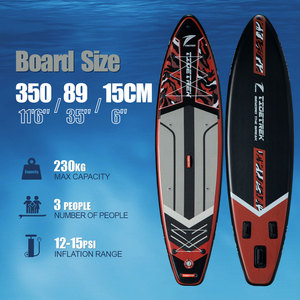 <span class=keywords><strong>Tabla</strong></span> de Paddle Surf TIDETREK de 350 cm con Asiento Inflable Tipo Kayak, Tablas <span class=keywords><strong>SUP</strong></span> Portátiles, <span class=keywords><strong>Tabla</strong></span> de Surf - Product Image 4