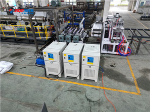 Machine à fabriquer des plaques de toiture ondulées transparentes en <span class=keywords><strong>polycarbonate</strong></span> PET PC - Product Image 6