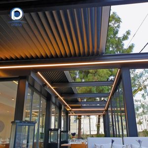 Gazebo con <span class=keywords><strong>Toldo</strong></span> Retráctil Impermeable, <span class=keywords><strong>Toldo</strong></span> Telescópico Deslizante para Patio, Pabellón Retráctil para Exteriores - Product Image 1