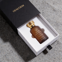 Flacons de parfum cosmétiques vides en verre personnalisés de luxe, 100 ml, 30 ml, 50 ml, flacon de parfum brun givré avec bouchon en alliage de zinc doré