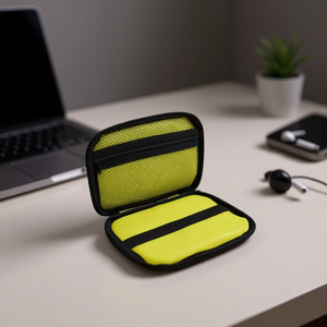 Sac de rangement pour équipement sportif HB 20x15cm avec compartiment en maille, étui de transport organisé pour accessoires électroniques - Product Image 2