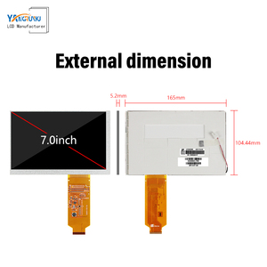 Innolux <span class=keywords><strong>7</strong></span> inch <span class=keywords><strong>LCD</strong></span> module hiển thị bảng điều khiển 500 nits độ sáng <span class=keywords><strong>chimei</strong></span> <span class=keywords><strong>LCD</strong></span> cổ điển mô hình 800x480 Độ phân giải bền hiển thị - Product Image 2