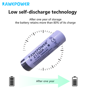 21700 Batería recargable de iones de litio 3,7 V 5000mAh Baterías de iones de litio de celda - Product Image 3