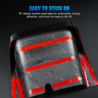 Alerón Trasero de Fibra de Carbono Shasha, Accesorios Exteriores de Fibra de Carbono Real para Fiat 500 ABARTH 595 695