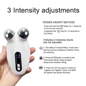 2024 Microcurrent Facial Device Professional Anti Aging Facial Massager <strong>Micro</strong> Current Face <strong>Roller</strong> for Face Lift Skin Tightening - Product Image 6