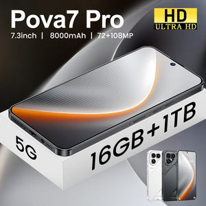 Telefone Móvel de Marca Pova7 Pro Novo com Grande Memória Android 14 e Alta Qualidade - Product Image 5