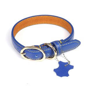 Twinsis Design cuir véritable chiot noeud papillon collier réfléchissant chien cou sangle avec motif solide luxe cadeau pour animaux de compagnie colliers de chien - Product Image 2