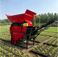 Machine de broyage de terre entièrement automatique pour semis en serre, équipement de culture de riz et de légumes pour pépinières