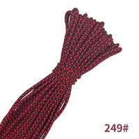 Corde paracorde tressée de 100m/paquet de 2mm pour la fabrication de corde d'urgence de survie pour sports de plein air corde d'escalade de parachute vente en gros