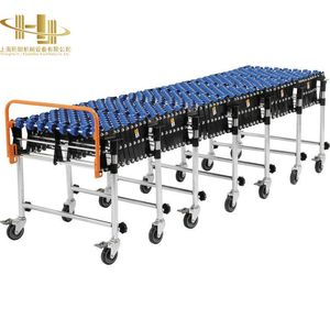 Sistema di trasporto a rulli flessibili a gravità per il trasferimento di cartoni e <span class=keywords><strong>la</strong></span> gestione del flusso in magazzino nell'industria della logistica - Product Image 2