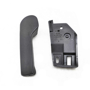 Poignée de capot Skoda 1J1823633A en plastique noir, clé de capot moteur pour Octavia Fabia Superb Yeti - Product Image 1